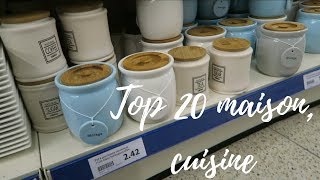 SHOPPING ACTION TOP 20 MAISON LINGE DECO CUISINE NOUVEAUTÉS AVRIL 2018 [upl. by Burford]