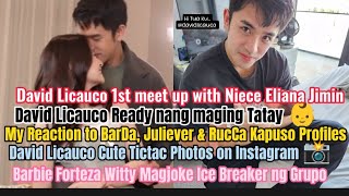 My Reaction Video to Kilig 😊 Kapuso Profiles BarDa ❤️😍 amp David Licauco Ready Nang Maging Tatay 👶 [upl. by Ringe]