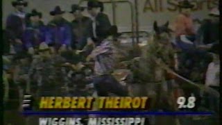 Calf Roping  1991 National Circuit Finals Rodeo [upl. by Aneertak]