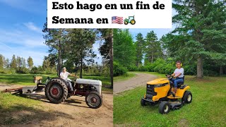 TODO ESTO HICIMOS POR UN TRACTOR 🚜😅 Un fin de semana conmigo 🥰🚜🤩 [upl. by Rudich]