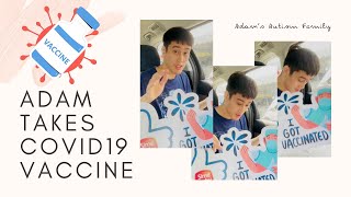 Adam takes Covid19 Vaccine in the Car Adams Autism Family ​AdamsAutismFamily [upl. by Bannister702]