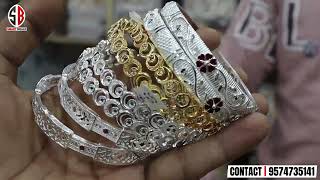 Brass Copper Bangles Real Manufacturer [upl. by Ellenad]