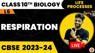 Respiration Life Processes L6 CBSE Class 10 Biology Amrit Sir Vedantu910 [upl. by Ho]