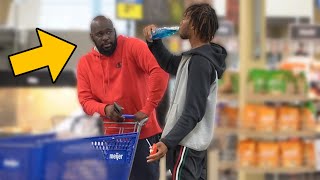 DRINKING WINDEX in Public Prank COPS CALLED [upl. by Champaigne113]