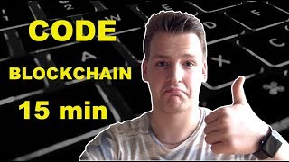 Building a Blockchain in Under 15 Minutes  Programmer explains [upl. by Cordy]