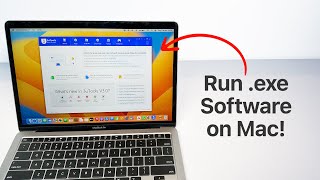 How to Run exe Software on your Mac FREE [upl. by Ahsienat]