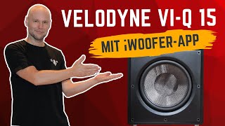 Velodyne VIQ 15 Subwoofer und Einmessung über iWoofer App [upl. by Maisel987]