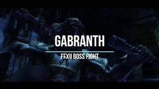 Gabranth Boss Fight [upl. by Eilarol]