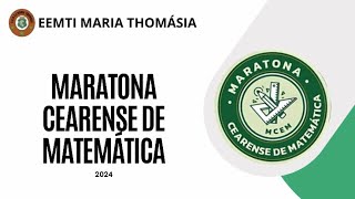 Fase Intermediária da Maratona Cearense de Matemática [upl. by Mauricio]