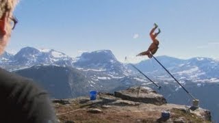 Base jump goes horribly wrong in Norway [upl. by Andel]