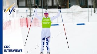 COC Interviews  GeraghtyMoats on top Norway strong in Rena  FIS Nordic Combined [upl. by Atsocal376]