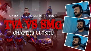 TVA Sarakk annan reacting my video  TVA vs SMG  GTA 5 Cinematics [upl. by Neryt]