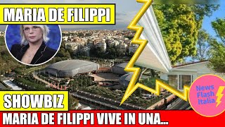 MARIA DE FILIPPI SCOPRIAMO LA SUA LUSUOSA VILLA NEI PARIOLI A ROMA [upl. by Peednas150]