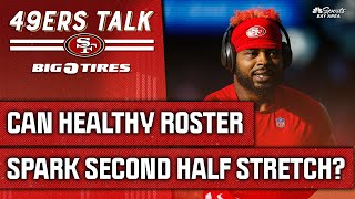 Can better health spark 49ers in most critical stretch of season  49ers Talk [upl. by Parry]