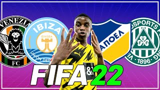 15 Best NEW Teams to Use on FIFA 22 Career Mode [upl. by Eeram]