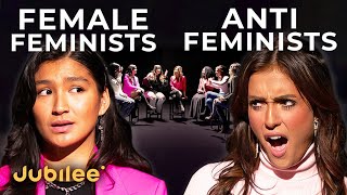 Does Feminism Include Trans Women Female Feminists vs Antifeminists  Middle Ground [upl. by Australia]