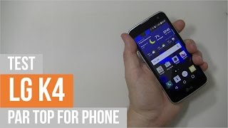 LG K4  test par TFP [upl. by Lerrej973]