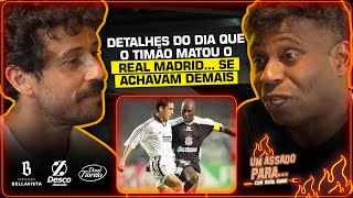 MUNDIAL DO CORINTHIANS E JOGO CONTRA O REAL MADRID EDILSON DEU DETALHES  Cortes do Duda [upl. by Ahsyas]