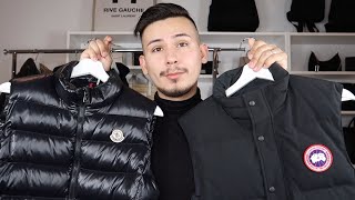 CANADA GOOSE VS MONCLER  WHICH IS THE BETTER BUY [upl. by Kristoffer]