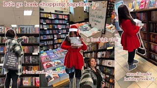 holiday book shopping barnes amp noble vlog  haul 📖🌷✨ [upl. by Areik]