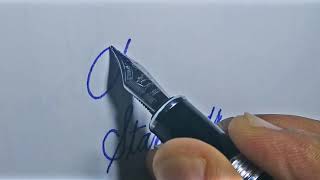 Fountain Pen Jinhao 159 Writing Experience Penmanship Cursive Writing Spencerian Script [upl. by Maurine]