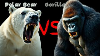 Gorilla vs Polar Bear  Who Wins [upl. by Martinic]