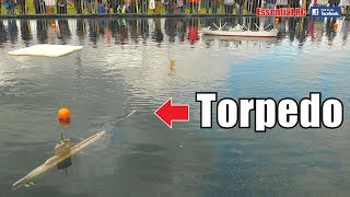 AMAZING RC SUBMARINE TORPEDO FIRINGLAUNCH DEMONSTRATION [upl. by Nohsreg]