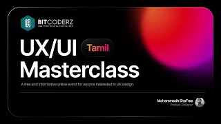 UIUX Masterclass Series Episode 01  Design Process  TAMIL [upl. by Airamana]