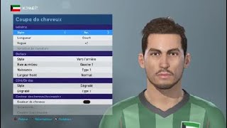 PES 2019 KUWAIT NT players real name face amp hair [upl. by Ayikal]