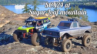 Axial SCX24 C10 and MEUS SCX24 at Sugar Loaf Mountain [upl. by Mycah117]