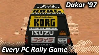 Dakar 97 1997  Every PC Rally Game [upl. by Nrol]