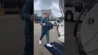 OFF TO BUDAPEST The Tottenham Players Boarding the Plane Ferencváros v Spurs Europa League [upl. by Varien]