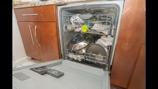 How To Remove Frigidaire Dishwasher Filter To Clean It [upl. by Coryden]