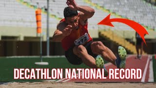 Decathlon Debut 6348pts  Ognen Stefanovski 📍Izmir Türkiye🇹🇷 [upl. by Judi]