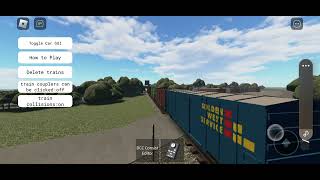 NS 45T barrels through Fort Aiden GA ft GREATEST HORN IN SL exCSX SD80MAC Whiteface dash 9 [upl. by Kappel37]