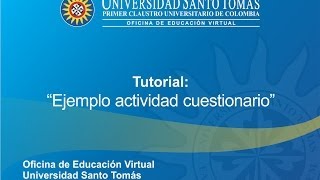 Ejemplo actividad cuestionario [upl. by Chandless]