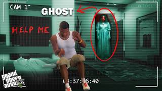 Franklin Find Most Dangerous Ghost Inside His Room In Gta V [upl. by Lanctot957]