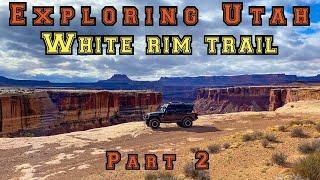 Overlanding the White Rim Trail in Canyonlands National Park Utah [upl. by Llertac567]