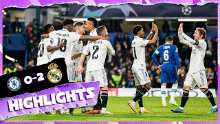 HIGHLIGHTS  Chelsea 02 Real Madrid  UEFA Champions League [upl. by Elle]