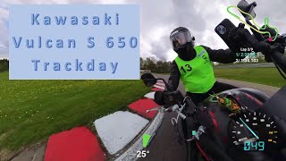 Kawasaki Vulcan S 650  On the Track  Trackday [upl. by Nonek523]