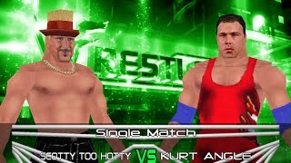 RandyManFoos No Mercy Overhaul 20 Matches  Scotty Too Hotty vs Kurt Angle REQUEST [upl. by Maida]