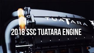 2018 SSC Tuatara Engine Teaser [upl. by Gnilrits]