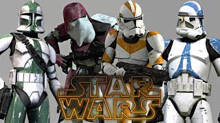 All Clone Corps Legions amp Battalions  Star Wars Explained [upl. by Baecher]