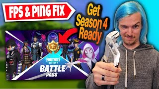 Optimize YOUR PC For Fortnite Season 4 Chapter 3 Reduce Input Delay  BOOST FPS [upl. by Keldah]