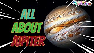 All About Jupiter Planet 3D Animation [upl. by Aronow]