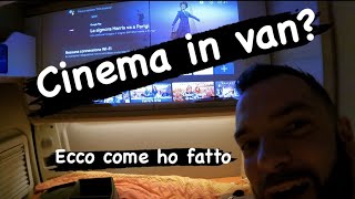 Una sala cinema e gaming in van [upl. by Nirrek]