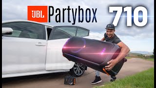 JBL Partybox 710 in a Toyota Corolla  Sound Samples  ABSOLUTELY INSANE [upl. by Madelin]