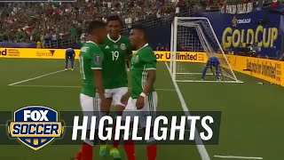 Orbelin Pineda goal extends Mexicos lead vs El Salvador  2017 CONCACAF Gold Cup Highlights [upl. by Atiram191]