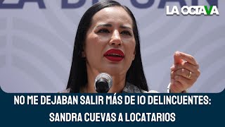 SANDRA CUEVAS ALISTA DENUNCIA por SECUESTRO EXPRÉS [upl. by Odnesor]