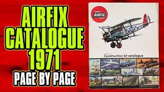 Airfix Catalogue 1971 Page by Page Vintage Catalog 8th Edition [upl. by Bainbridge]